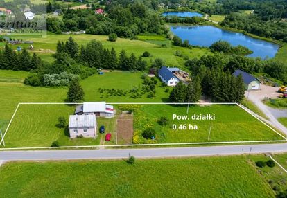 Dom z piękną, dużą działką
