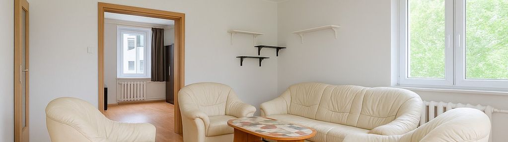 Przestronne dwupokojowe mieszkanie we wrzeszczu