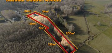 Działka budowlano-rolna w spokojnej okolicy