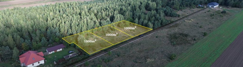 Działka 1000 m² z wz | dom do 70 m² | 90 tys. zł