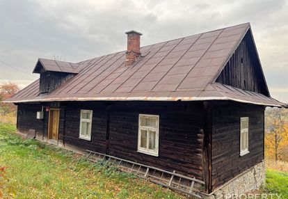 Szymbark k/gorlic działka 1,58 ha dom drewniany
