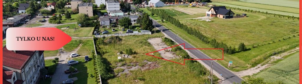 Atrakcyjna działka usługowa w słącznie