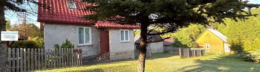 Działka z dwoma domami i dostępem do rzeki
