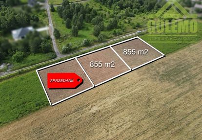 Działka z pozwoleniem na budowę / 855m2 / kłobuck!