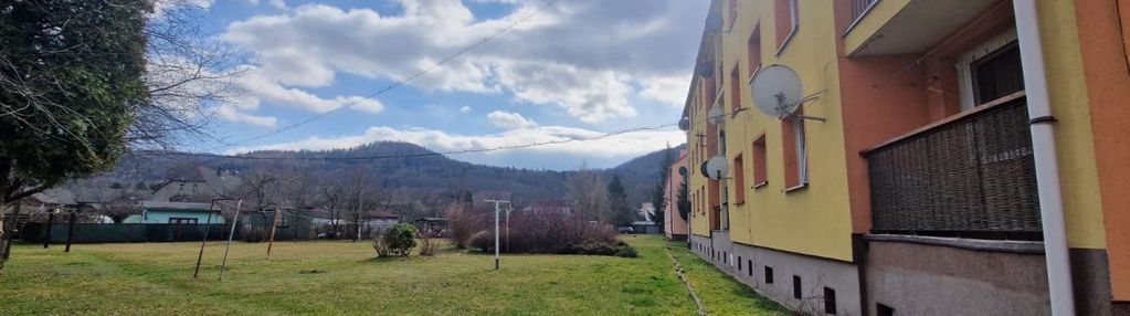 M2 na parterze do remontu  z widokiem na chojnik