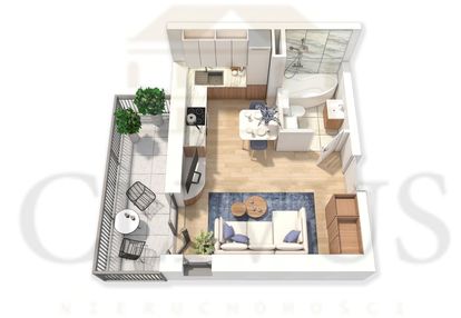 ❤️ okazja - ostatnia kawalerka ! na wzgórzu !