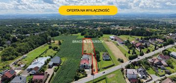 Działka z projektem na 5 bliźniaków