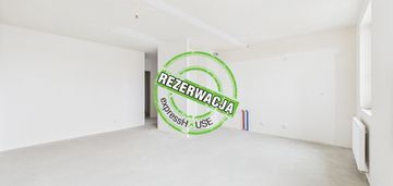 Apartament w stanie developerskim 56m2