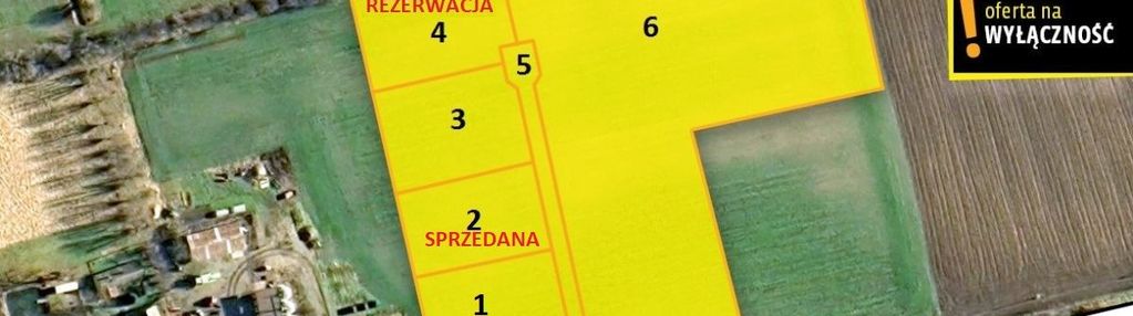 Działka w cichej i spokojnej okolicy rezerwacja