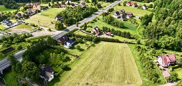 Działki budowlane skawa 4130 m3 sprawdź!