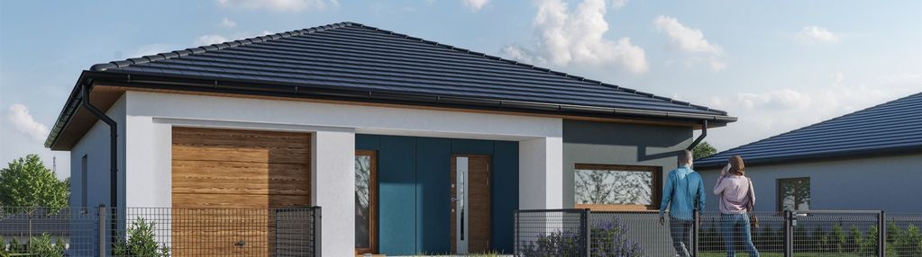 Nowy dom 114m2, działka 750m2 blisko jeziora!
