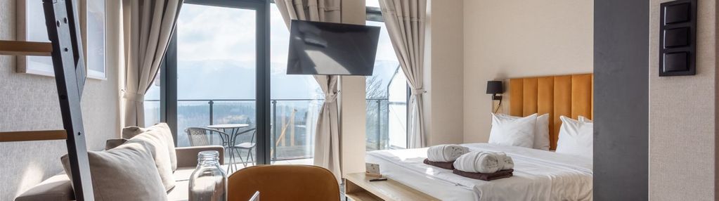 Apartament ze strefą spa i restauracją