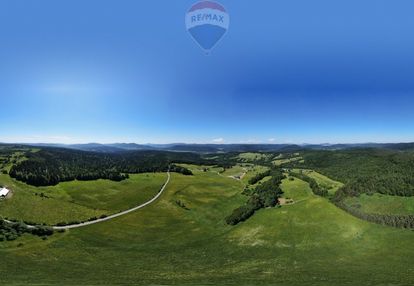 Krajobrazowa działka 1,2 ha. nowica. beskid niski.