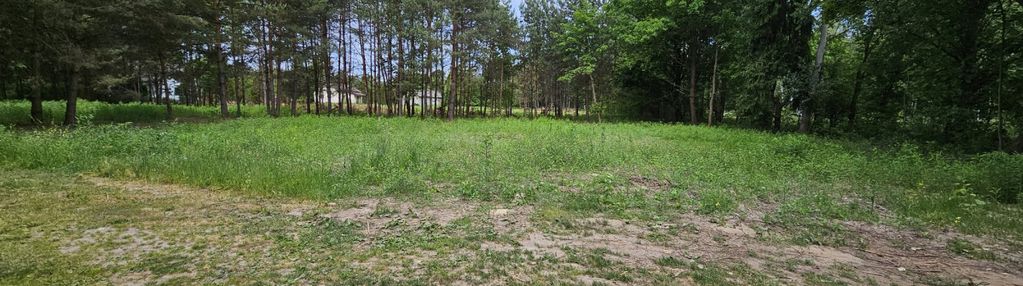 Działka budowlana 1200 m2, ustanów