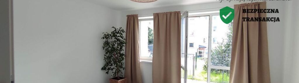 Atrakcyjne mieszkanie 37 m² z ogródkiem i balkonem