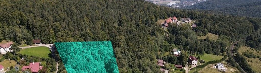 Działki z widokiem na pankoramę karkonoszy.
