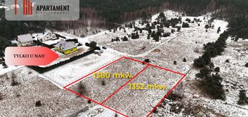 Tylko u nas! łochowice: działka pod lasem, wz, bus