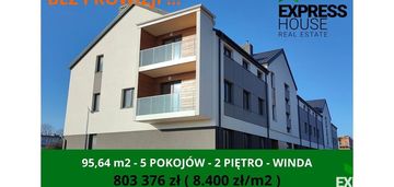 5 pokoi w pięknej, zielonej okolicy.