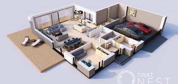 Dom wolnostojący nowoczesny projekt konstancin