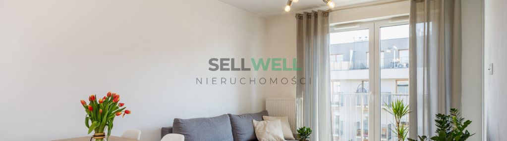 Nowoczesne 2 pokoje z oddzielną kuchnią