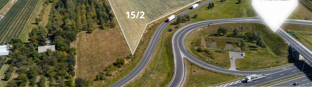 Grunt pod hale/magazyny - 8,06 ha | przy s7