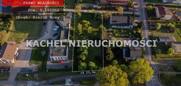 Działka budowlana bieruń ul. kościelna  1860 m2
