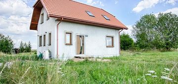 Dom wolnostojący stan deweloperski działka 1000m2