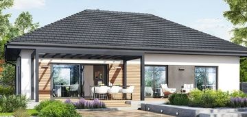 Dom w stanie surowym zamkniętym, krępsko