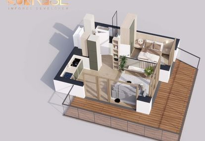 Sunrise park | mieszkanie nr 4.1 | 2 pokoje 32,56 m2 + balkon |