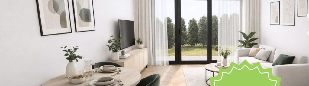 Kawalerka z tarasem i ogródkiem ‼️