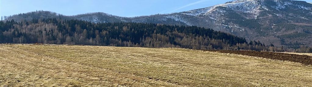 Widokowa działka u podnóża skrzycznego w lipowej !
