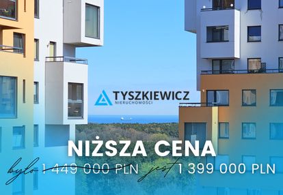 Trzy pokoje 59,2 m² z widokiem na morze  przymorze