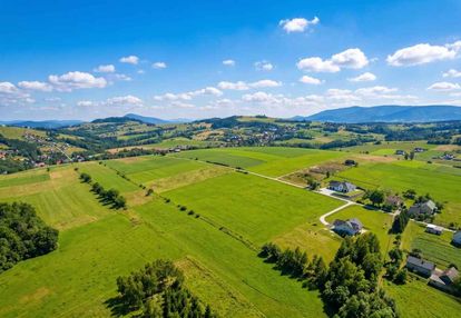 Działka budowlana z widokiem na beskid