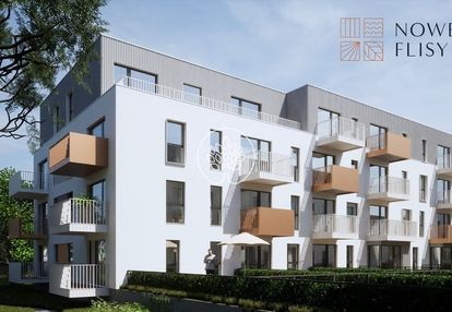 Nowe flisy z kanałem bydgoskim za płotem