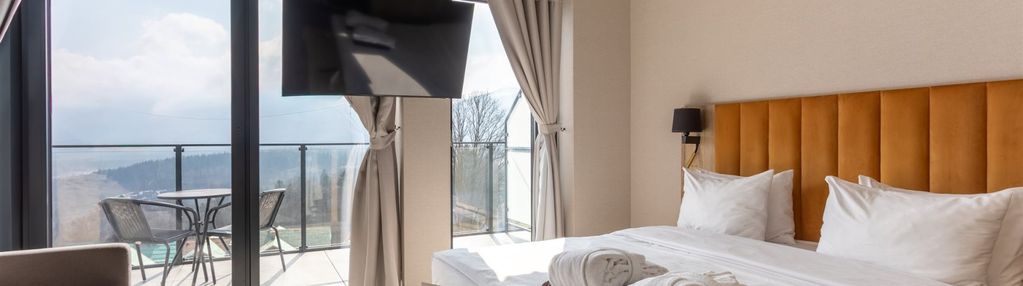 Apartament ze strefą spa i restauracją