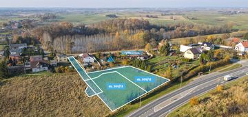 Działka z mpzp pod dom i biznes -rakowiec, dk91