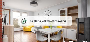 Rodzinne 4 pokoje z kominkiem na myśliwskiej