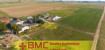 Działka budowlana lubsza 511m2