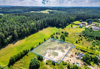 Działka 3370 m² przy lesie|wz na dwa domy|tyrowo