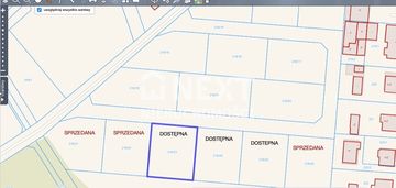 Działka budowlana mpzp 800m2 nowa wieś