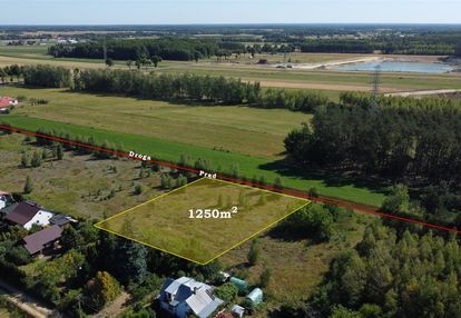 Działka budowlana 1250 m2, godzina od warszawy