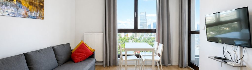 Apartament-15 piętro, metro płocka, garaż, kl