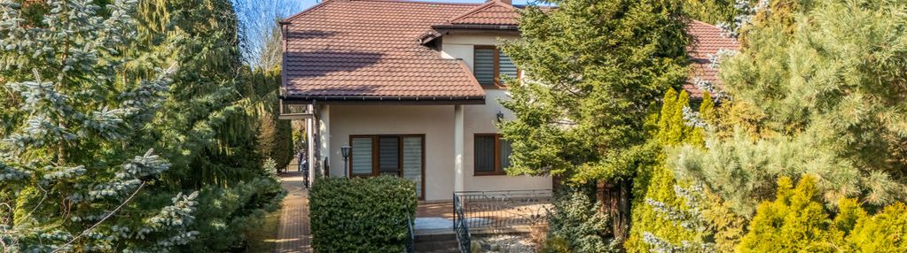 Bliźniak - podwójny garaż - duży ogródek