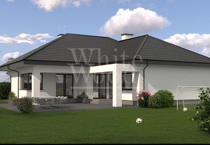 Nowoczesny dom parterowy 143 m² na dużej działce