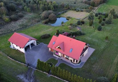 Kawał fajnej chaty ze stawem w świątkach