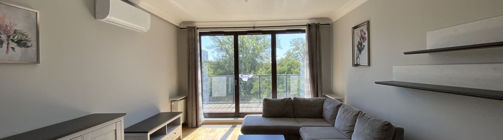 Widok na park skaryszewski, garaż, klimatyzacja