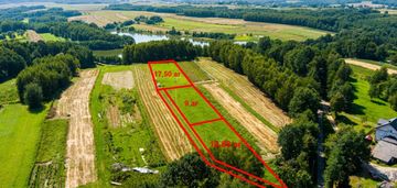 Działka nad zalewem w skrzyszowie 42 ar 349 000 zł
