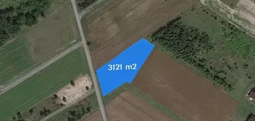 Działka na sprzedaż 3121m2