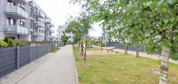 2 pokoje, 41,02m2, miejsce parkingowe, ogródek