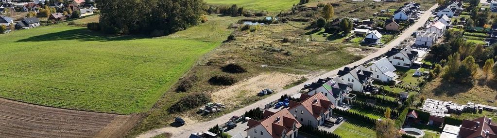 Działka pod bliźniaki! własny staw! banino dąbrowa